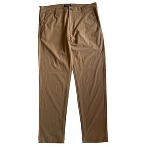 Levi's XX Chino Standard Tapered Tech Pants Men's 33x30 Quick Dry Walnut Brown